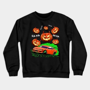 Spooky Silvia s15 pumpkins Crewneck Sweatshirt